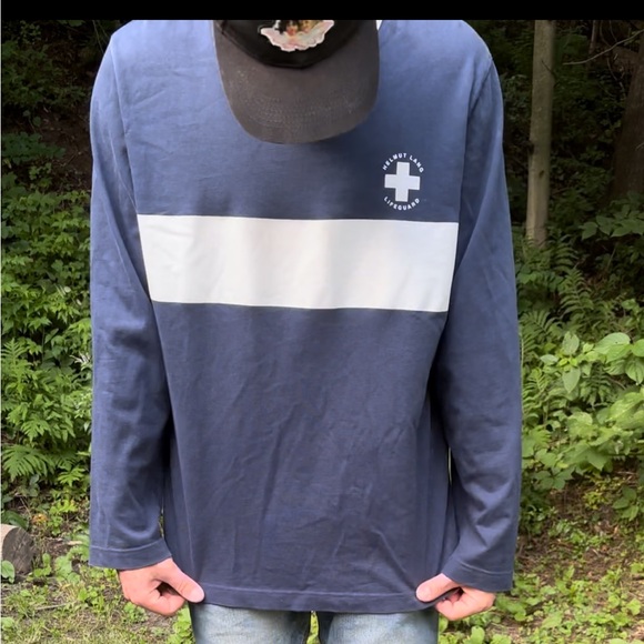 Helmut Lang HELMUT SAVED ME/ lifeguard longsleeve - Picture 2 of 3